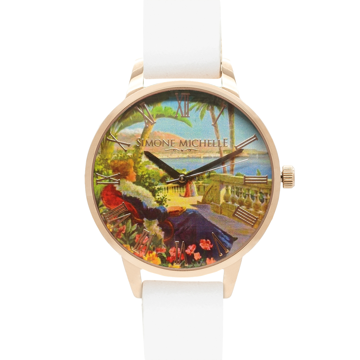 Michelle 2025 white watch