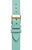 Turquoise Genuine Leather Strap-Simone Michelle Watches