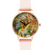 Jessabelle-Luxury Bohemian Watch-Pink Leather-Simone Michelle Watches