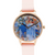 Rhiannon-Luxury Bohemian Watch-Pink Leather-Simone Michelle Watches